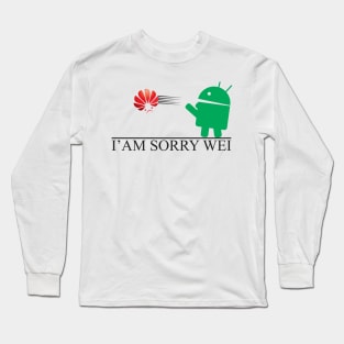 android vs huawei Long Sleeve T-Shirt